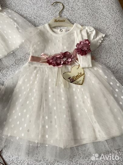 Платье для девочки 74,80