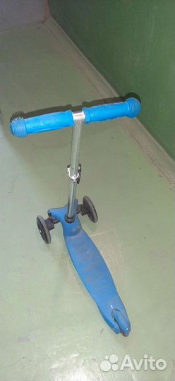 Самокат детский трехколесный бу