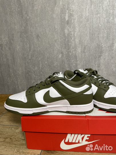 Кроссовки Nike Dunk Low olive