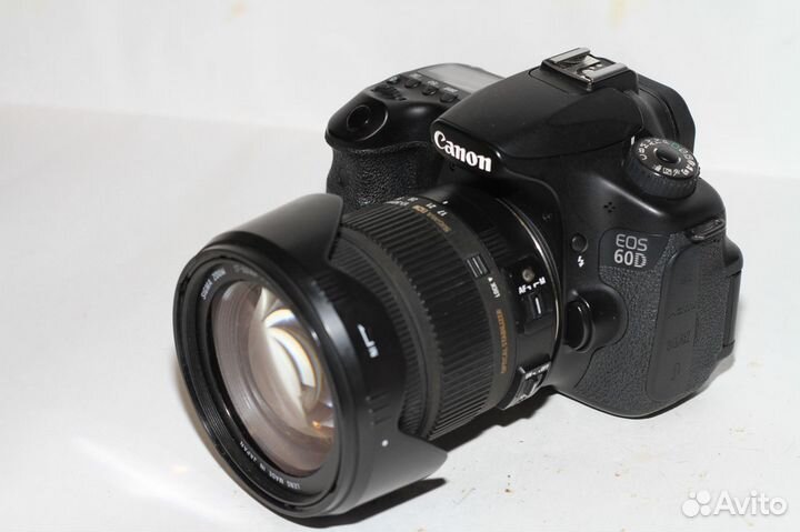 Canon 60D kit Sigma 17-50 2,8