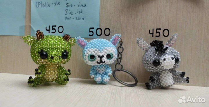 Игрушки из бисера)