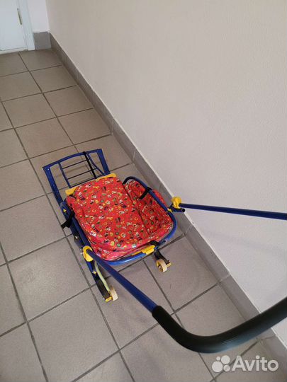 Детские санки с колесами