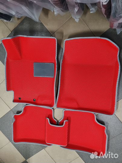 EVA коврики с бортами Kia Rio X-Line I (2017—20)