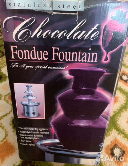 Фондю Шоколадный фонтан