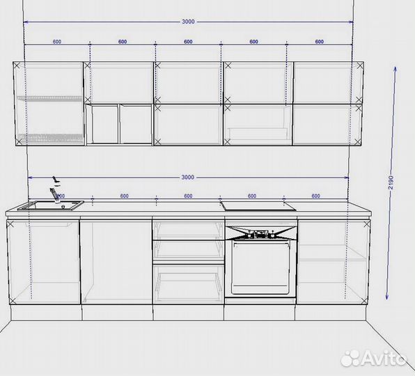 Качественный кухонный гарнитур