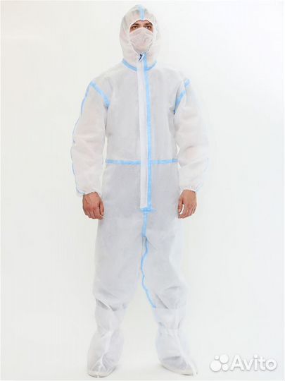 Комбинезон защитный одноразовый