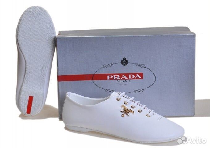 Кроссовки prada