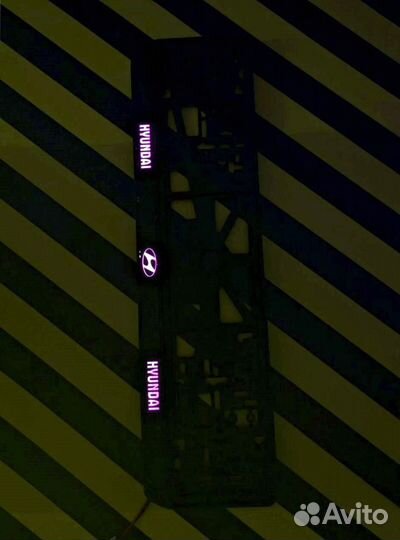 Номерная рамка с вашим логотипом