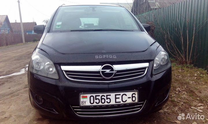 Ветровики, Дефлектор капота Opel Zafira C c 2011 г