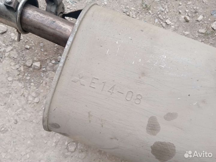 Глушитель средняя бочка Ланцер 9