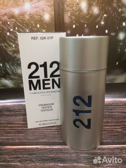 Carolina herrera 212 men 100 ml