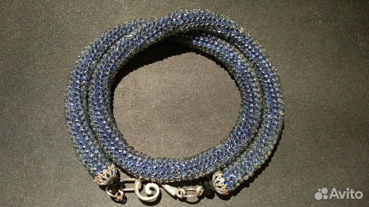 Колье из бисера