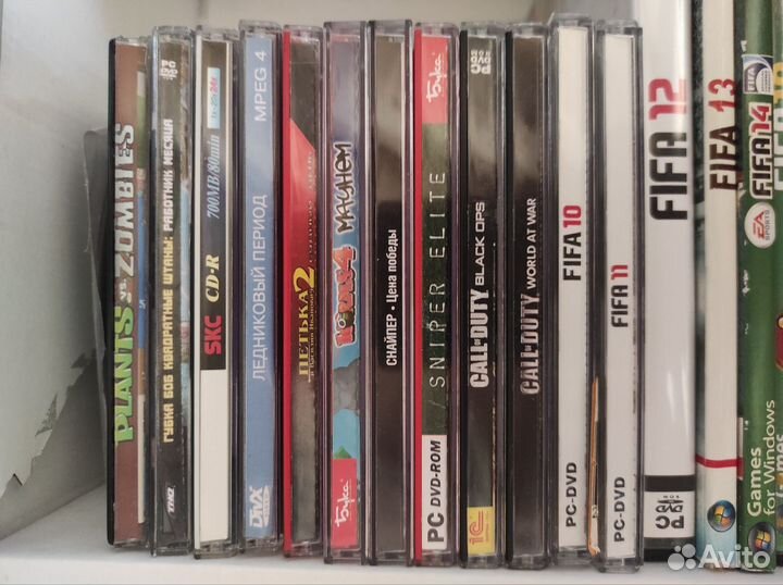 Компьютерные игры на дисках
