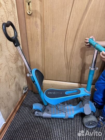 Самокат детский с сиденьем