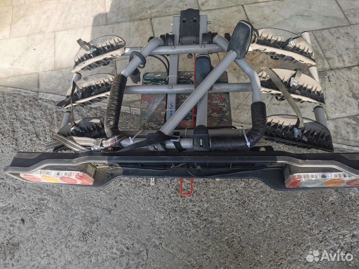 Велокрепление на фаркоп для 3 велосипедов