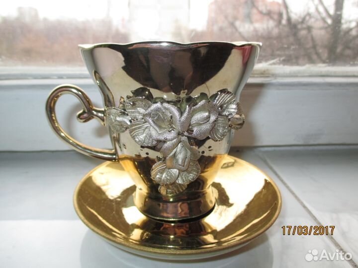 Чашка с блюдцем