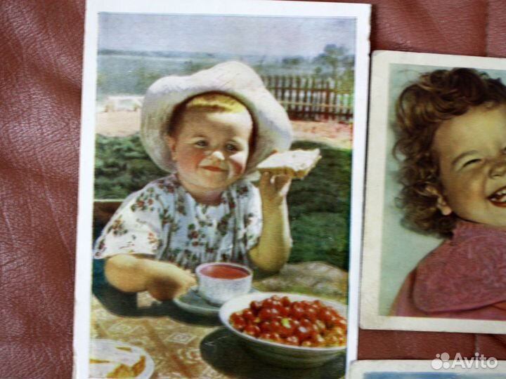 Пять открыток. 50-е