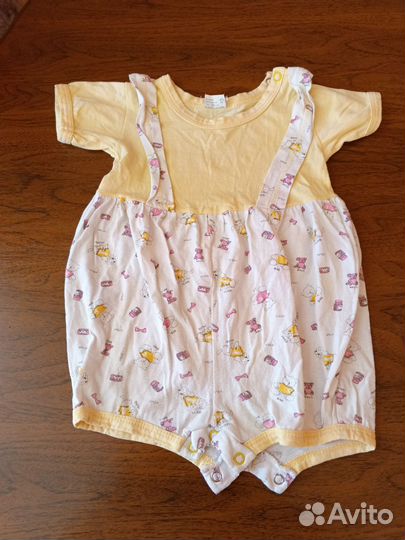 Боди для девочки пакетом