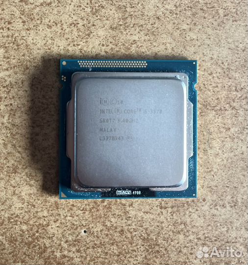 Процессор intel core i5-3570, socet 1155