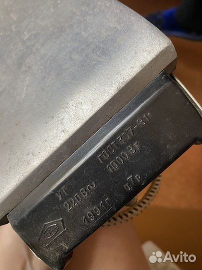 Утюг раритет