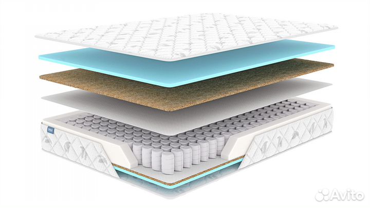 Матрас Dimax Оптима Премиум Хард 140x200x21 см