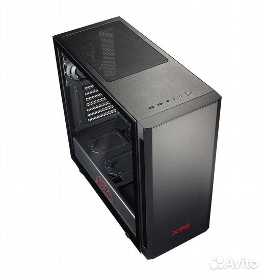 Корпус adata XPG invader, invader-bkcww, черный