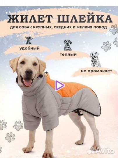 Жилетка для собаки 5XL