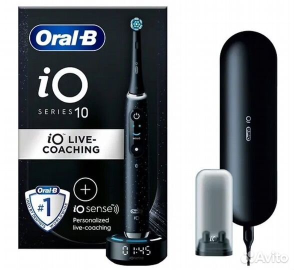 Oral-B iO, 10 -электрическая зубная щетка, черная