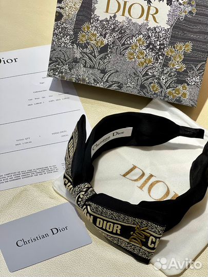 Роскошный ободок Dior