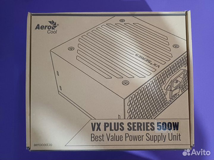 Блок питания AeroCool VX plus 500W