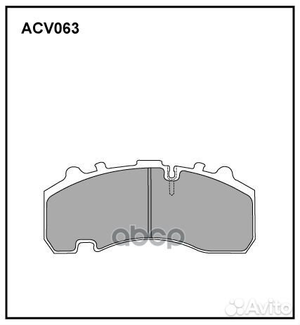Колодки тормозные дисковые WVA (29167) knorr