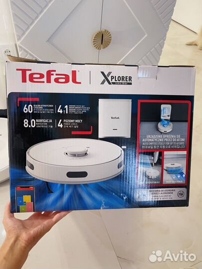 Робот пылесос Tefal xplorer 75S+ на гарантии