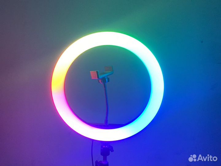 RGB кольцевая лампа