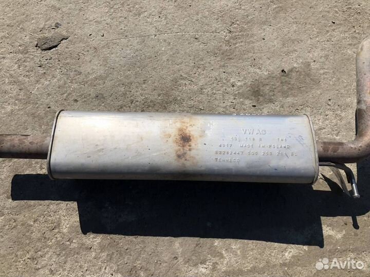 Глушитель основной Skoda Octavia A7 2013