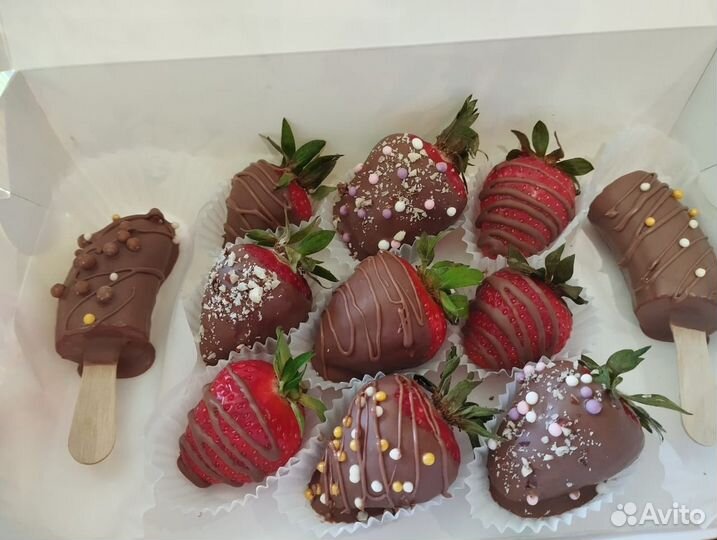 Клубника в шоколаде