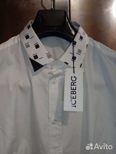 Рубашка мужская lceberg оригинал только М