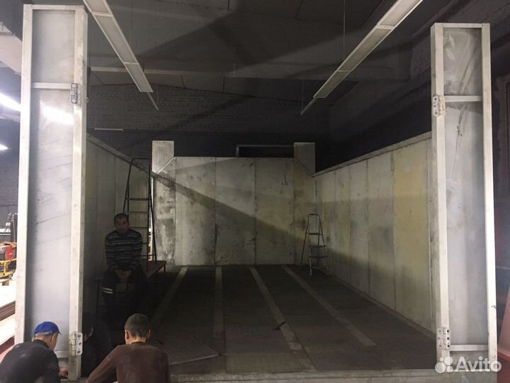 Монтаж, демонтаж покрасочных камер, оск