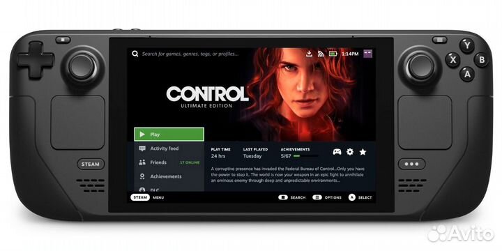 Аренда, прокат Steam Deck+ 100 games