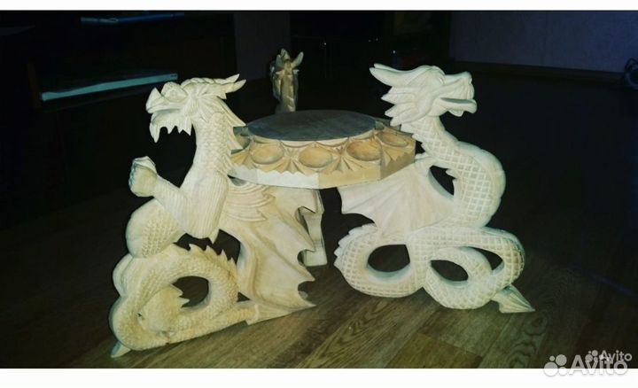 Ручная резьба по дереву, льду