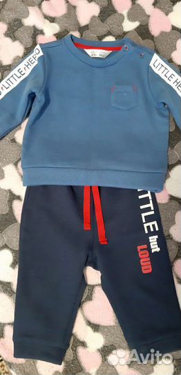 Теплый детский костюм