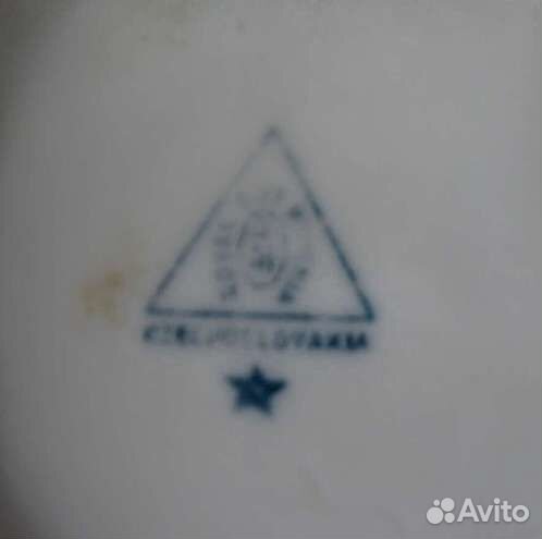 Заварочный чайник винтаж Чехословакия Богемия