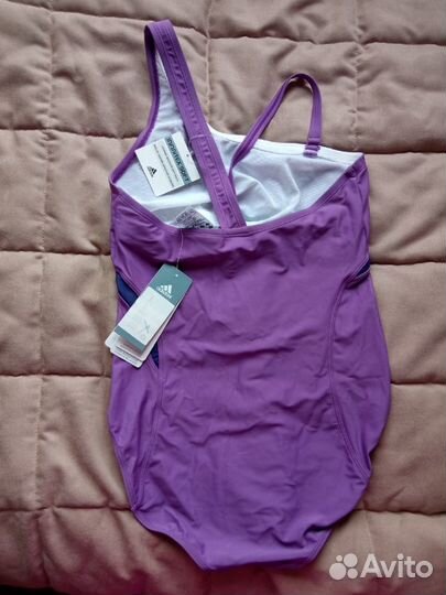 Слитный купальник для плавания новый Adidas