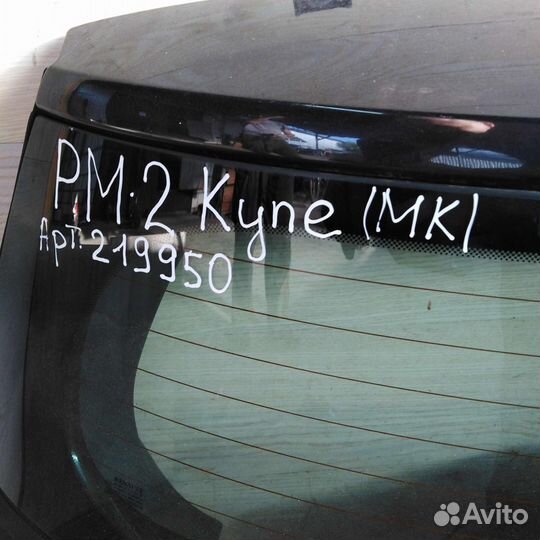 Крышка багажника Renault Megane 2 хэтчбек купе