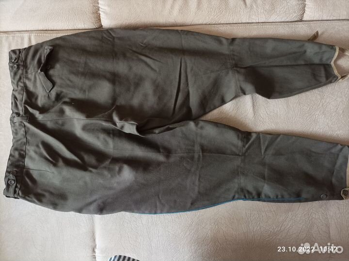 Брюки галифе военные СССР шерсть