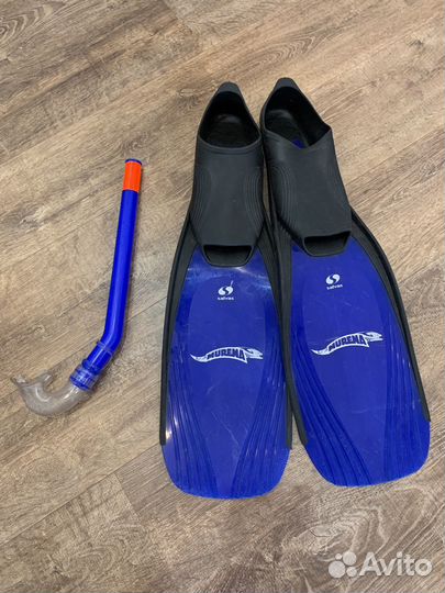 Ласты с трубкой