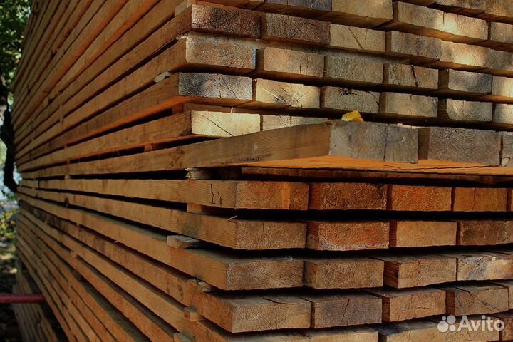 Шлифованные доски лиственницы 35x100 мм, идеальные