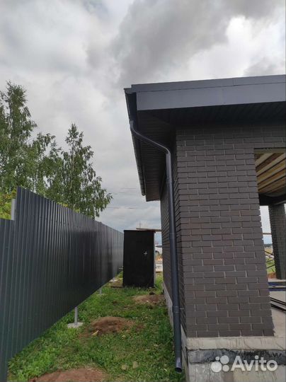 Фундамент/фасад/кровля/заборы