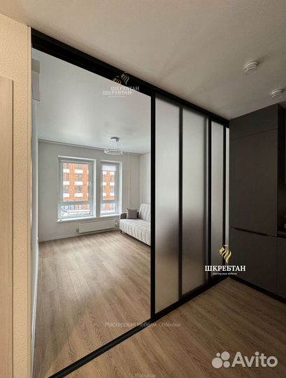 Раздвижные перегородки для зонирования