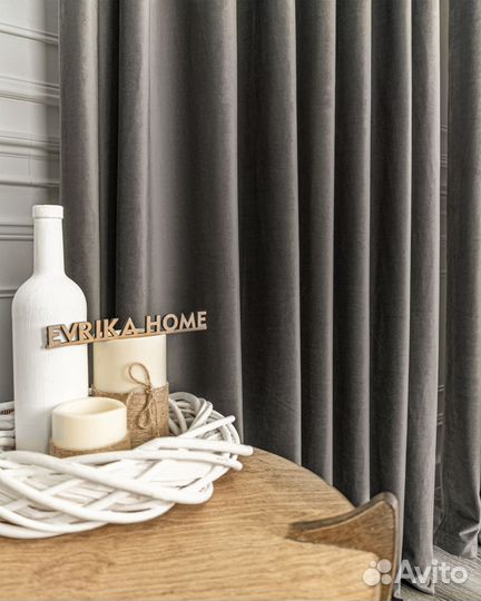 Портьеры бархат Беллиссимо Муссон шторы