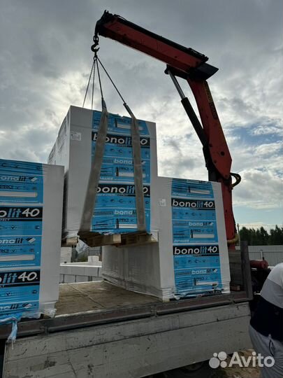 Газоблоки с завода Бонолит